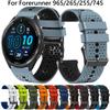 22mm Silicone Band For Garmin Forerunner 965 265 745 255M Strap Smart Watch Bracelet for Venu 2 3 Vivoactive 4 Wristband Correa