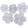 5pcs Carbon Steel, Metal Embossing Stencils Sliver Flower Wedding Cutting Dies  DIY Craft Album