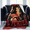 Плед Frank N Furter из флиса, украшение в стиле фильма «Шоу ужасов Рокки», очень теплый плед для дома и путешествий, постельного белья.