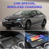 15 Вт автомобильное беспроводное зарядное устройство для Toyota C-HR CHR IZOA 2019~2021 аксессуары для интерьера специальный мобильный телефон быстрая зарядная панель