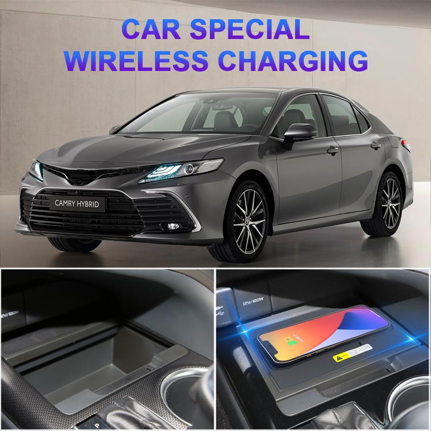 15 Вт автомобильное беспроводное зарядное устройство для Toyota C-HR CHR IZOA 2019~2021 аксессуары для интерьера специальный мобильный телефон быстрая зарядная панель