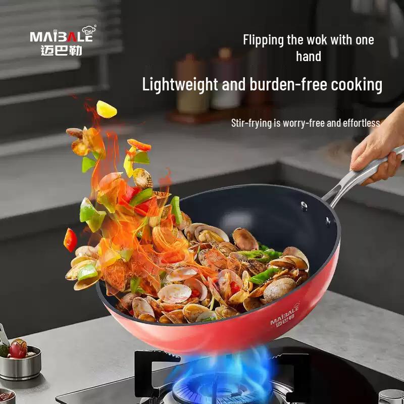 Maibale Титановый Керамический Антипригарный Вок MT2509