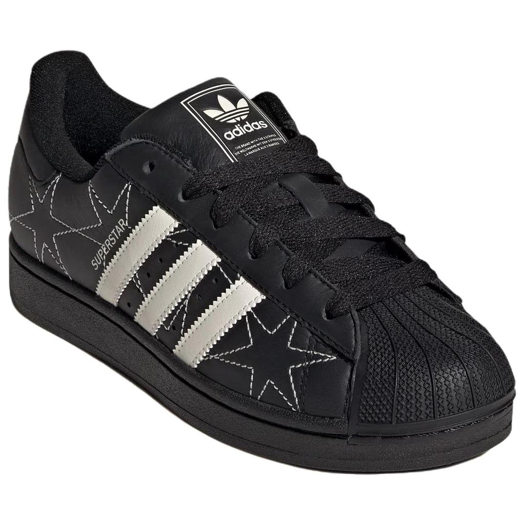 Adidas Женские кроссовки Superstar II Черный с кремовым White IH4124