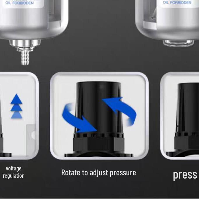 Пневматический воздушный компрессор Масло-влагоотделитель и редуктор давления Лубрикатор Серия SFC/AD