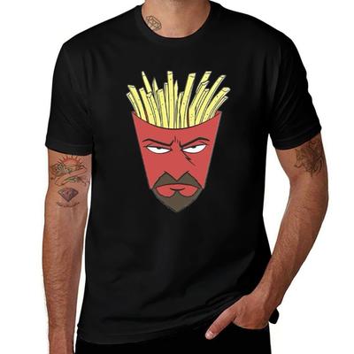 Футболка с изображением Фрайлока из мультсериала Aqua Teen Hunger Force аниме футболки аниме летний топ футболка для мужчин