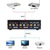 Duttek AV RCA Переключатель AV Переключатель AV Селектор AV Композитный Видео Аудио Селектор Коробка AV Переключатель Компоненты для DVD STB Игровой Консоли Переключатель,