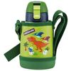 Skater Dinosaur Water Bottle, 400ml, for Boys, with Cover, KSTCH4-A