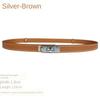 Lock Adjustable Belt Suit Pants Pant Belt Genuine Leather Casual Belt Women's Matching Dress Fashion Waist