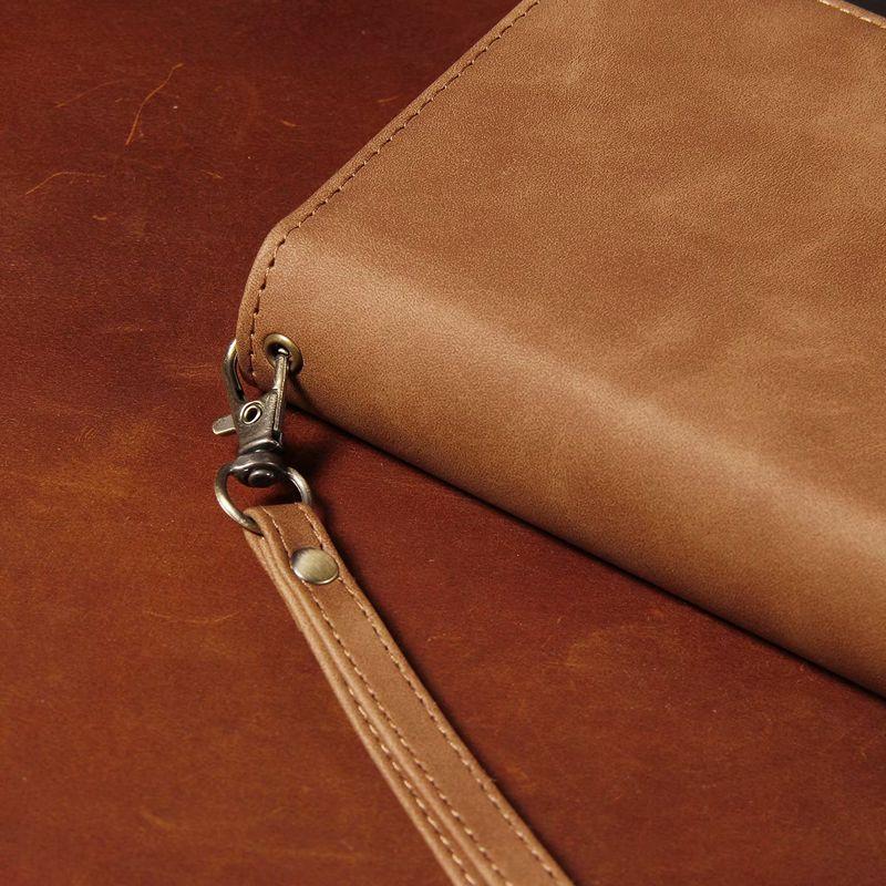 Деловой кожаный кошелек из искусственной кожи с откидной крышкой для телефона с держателем кредитной карты для iPhone Samsung Galaxy Xiaomi Redmi Huawei