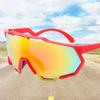 Новые уличные велосипедные очки для мужчин и женщин, солнцезащитные очки с меняющимся цветом, большой размер, спортивные солнцезащитные очки для женщин
