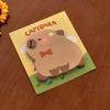 Creative Capybara Sticky Notes Kawaii Memo Pads Annotation Highlight Tabs Reminder Bookmark Stickers Office Study Supplies