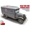 Miniart 1/35 GAZ-03-30 Ambulance Plastic Model