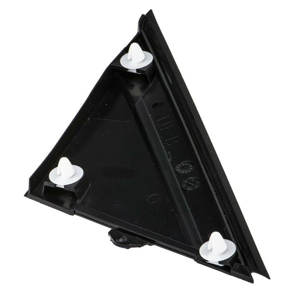 Gloss Black Left Side Door Mirror Flag Cover 1SH17KX7AA For FIAT 500 2012-2017