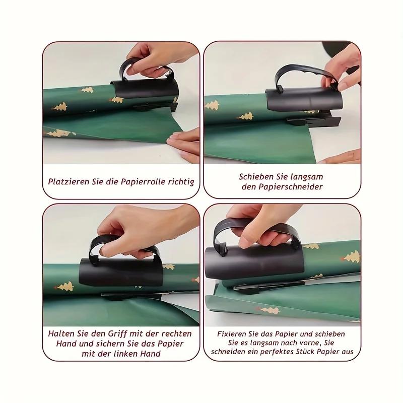1 шт. - Мини-круглый резак, Карманный резак, Роликовый резак, Маленький резак, Ручной резак, Бумага для подарочной упаковки