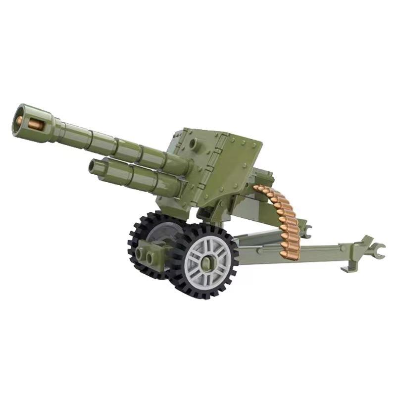 World War Ii Building Block Doll Military Toy Accessories Parachute Weapon Piece Equipment