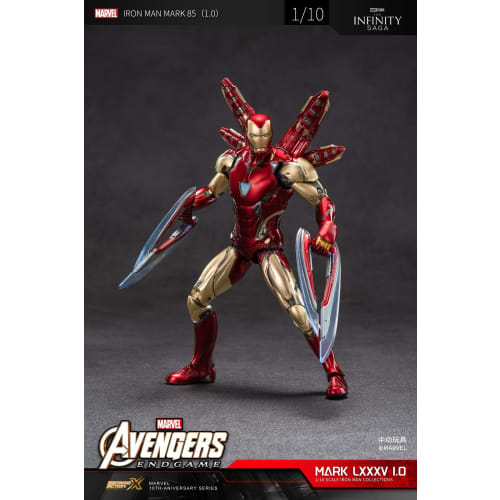 AC Chudo Toys ZHONGDONG ZDTOYS Iron Man Series 1/10 MK85 1.0 Movable Action Figure 1906-85