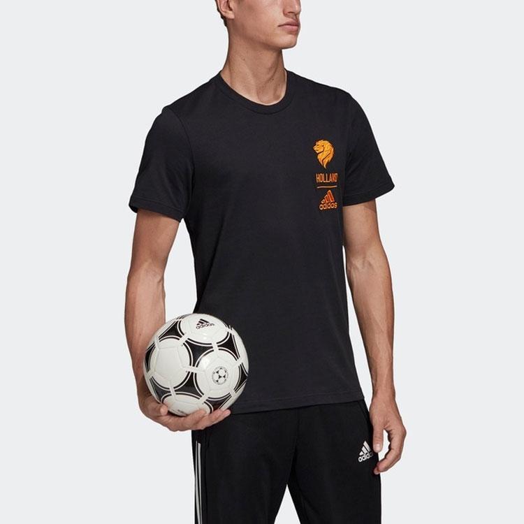 adidas Мужские Футбольные Майки Черные Умеренный Прямой Крой FK3563