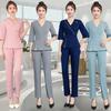 Women's Long Sleeve Beauty Salon Uniform for Health Club & Spa