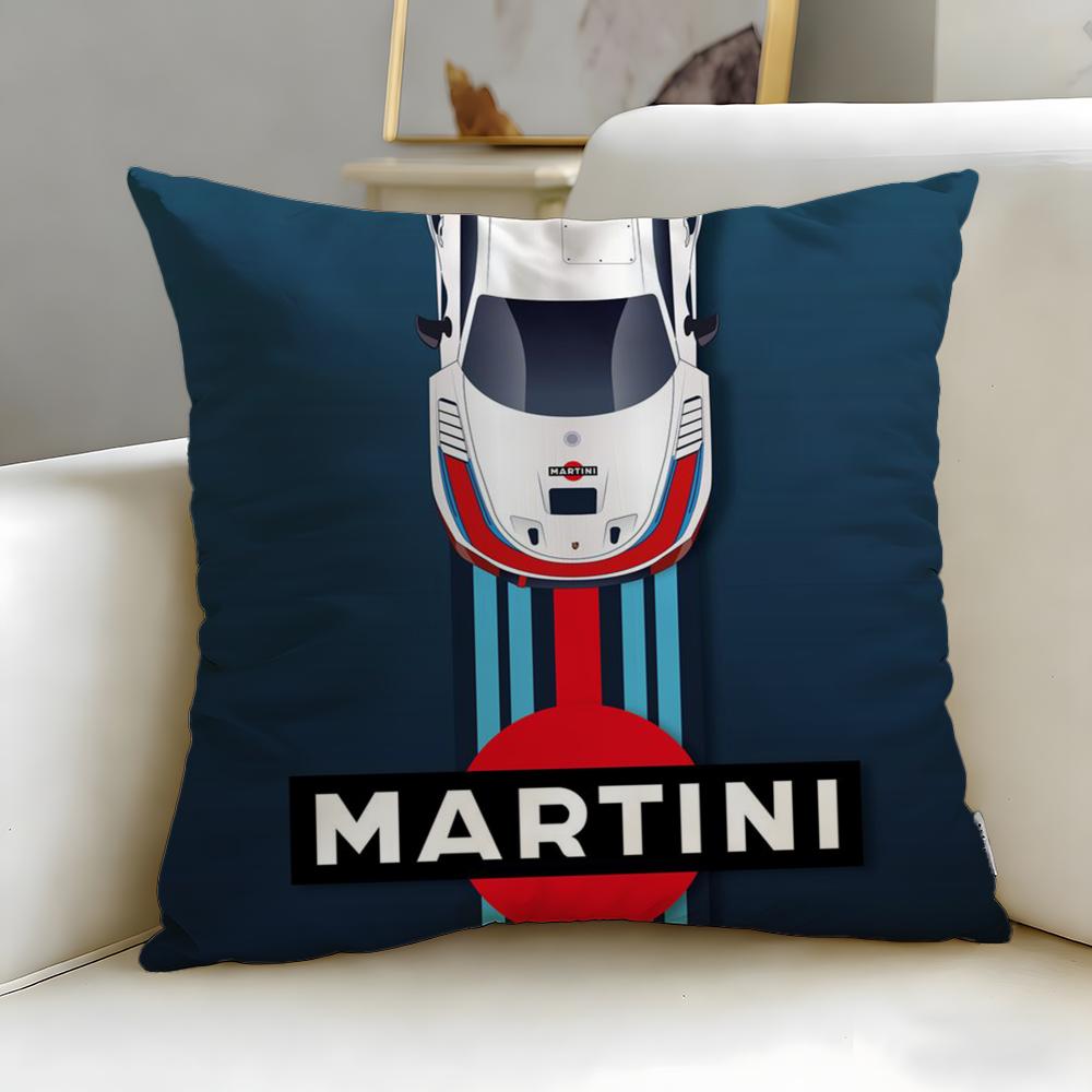 Классический бренд напитков Martini Наволочка Мягкая и Легко стирающаяся – Универсальная для Дивана, Кровати, Путешествий и Офиса