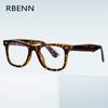 RBENN New Classical Anti Blue Light Reading Glasses Men Women Fashion Rivet Square Presbyopia Eyewear Computer Readers +1.5 1.75