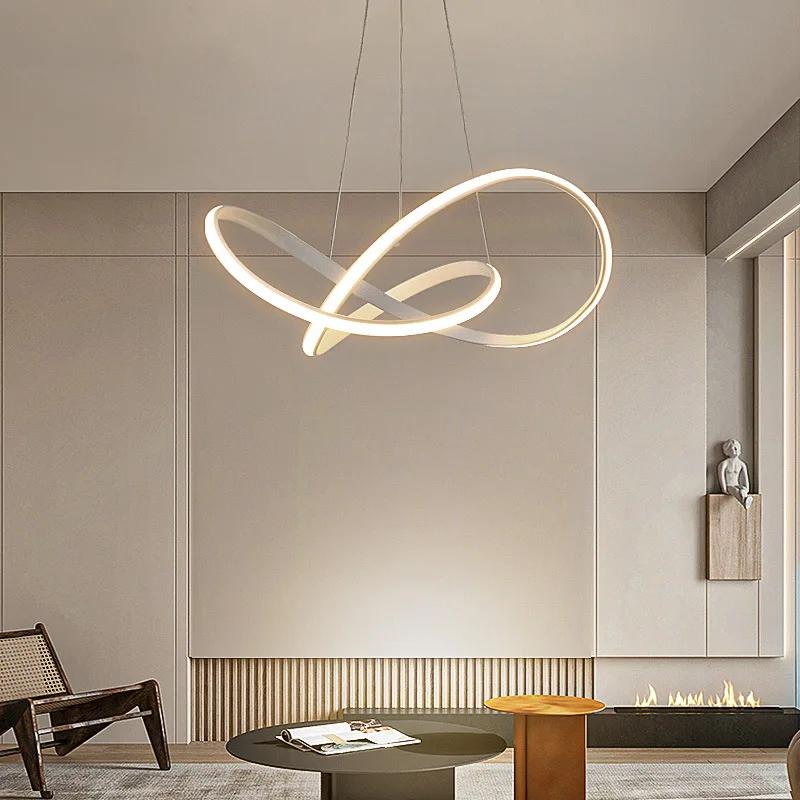 Nordic LED Pendant Light For Living Room Dining Room Hall Bedroom Hotel Hanging Lamp Indoor Home Decor Lighting Fixture Luster