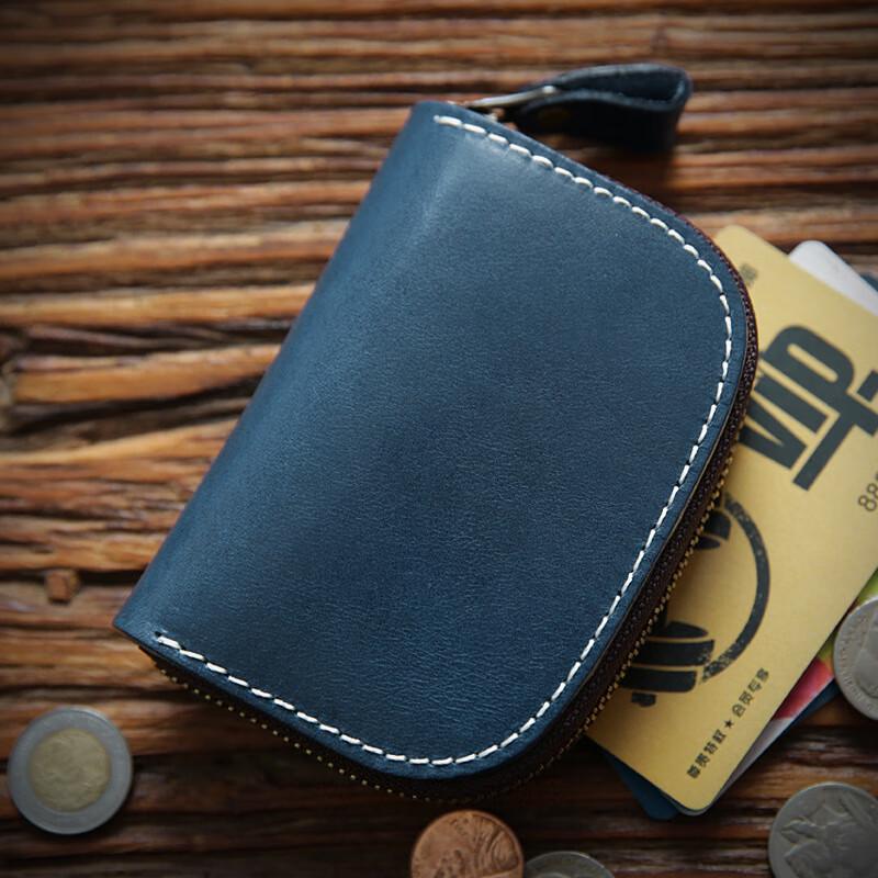Vepero Ручной работы Винтажный кожаный чехол для ключей