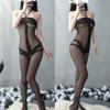 Сексуальные чулки, соблазнительные, на все тело, чулки большого размера, комбинезон, открытая промежность, бесплатная сетка, подтяжки, полые, сексуальная женщина
