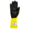 Sparco LAND Racing FIA Fluorescent Size 8 Gloves, 8856-2018-DC.409.24-G Certified, Yellow,