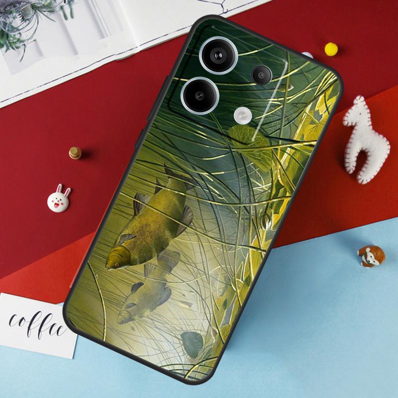 ЧЕХОЛ ДЛЯ ТЕЛЕФОНА КАРП РЫБАЛКА Для Xiaomi Redmi Note 14 Pro 13 12 11 10 15 Pro Plus Redmi 15 14C 10C 12C 13C 15C