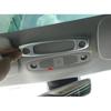 For Tesla Model 3 2017-2021 Silver ABS Front+Rear Reading Lamp Frame Cover Trim