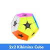 MoYu Cubing Classroom Meilong 2x2 KIBIMINX Stickerless Magic Cube 12 Sides Dodecahedron 2x2x2 Professional Educational Toys