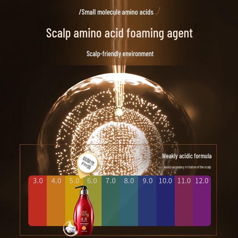 Ziyuan Amino Acid Tea Seed Anti-Dandruff Shampoo