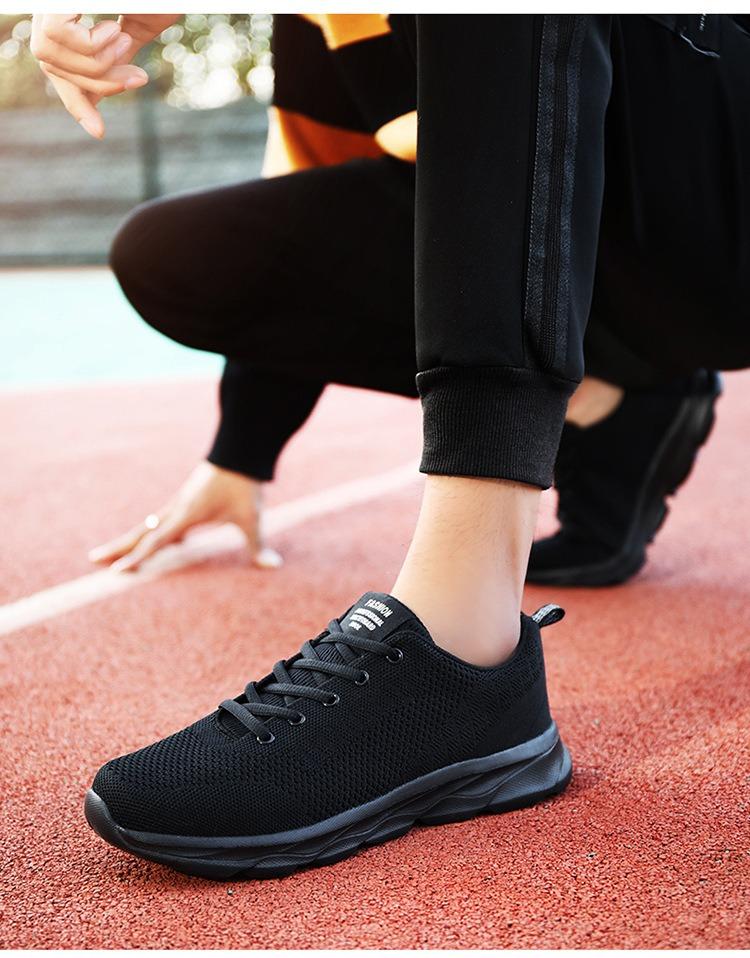 Fashion Ladies Casual Shoes Fashion Breathable Walking Mesh Flat Men's Sports Sneakers