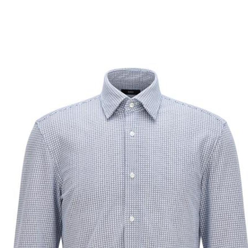 Hugo Boss Рубашки Мужские Белый Лацкан Умеренный Другое 50461166-121