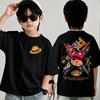Summer New Arrival One Piece Pattern Tshirt unisex anime print casual shortsleeved fashionable streetwear top Y2K style