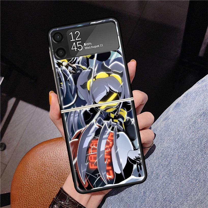Game M-Murder D-Drones Phone Case For Samsung Z Flip 7 6 5 4 3 Galaxy ZFlip7 ZFlip6 ZFlip5 ZFlip4 ZFlip3 5G Print Cover