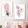 Pink Flower Posters and Prints Wall Art Canvas Paintings Nordic Modern Living Room Bedroom Murals Home Decoration Pictures