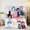 Sai-lor anime Characters Blanket Flannel Blanket for bed, sofa, Camping, Hiking, Picnic Essentials, gift for family Fan gifts