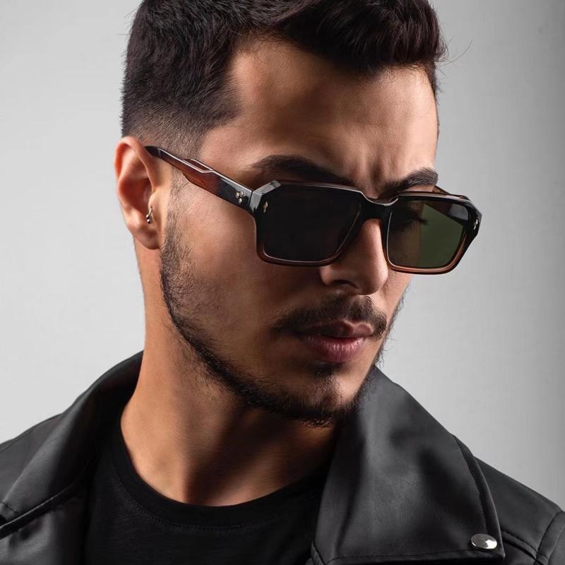 New Small Frame Rectangle Sunglasses  Women Fashion Brand Designer Sun Glasses Men's Outdoor Driving Eyewear UV400