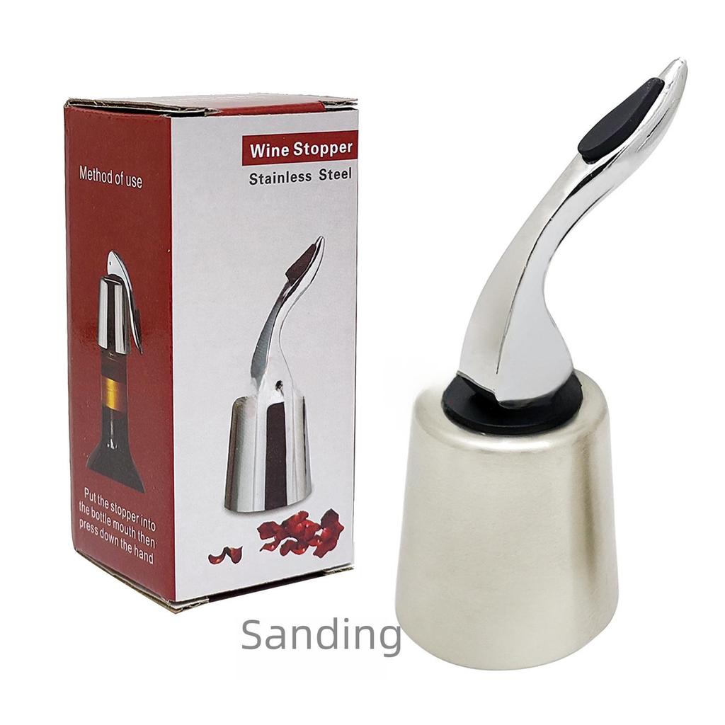 Stainless Steel Wine Preservation Stopper - Creative Champagne and Red Wine Seal