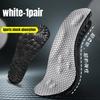 Antibacterial Deodorizing Massage Sports Shoe Insoles Carbon Activated Charcoal Sole Absorbent Sweat Absorbent Breathable