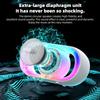 Портативная уличная Bluetooth 5.3 колонка, RGB-подсветка, мощный сабвуфер, беспроводной MP3-плеер, поддержка TF-карты, USB