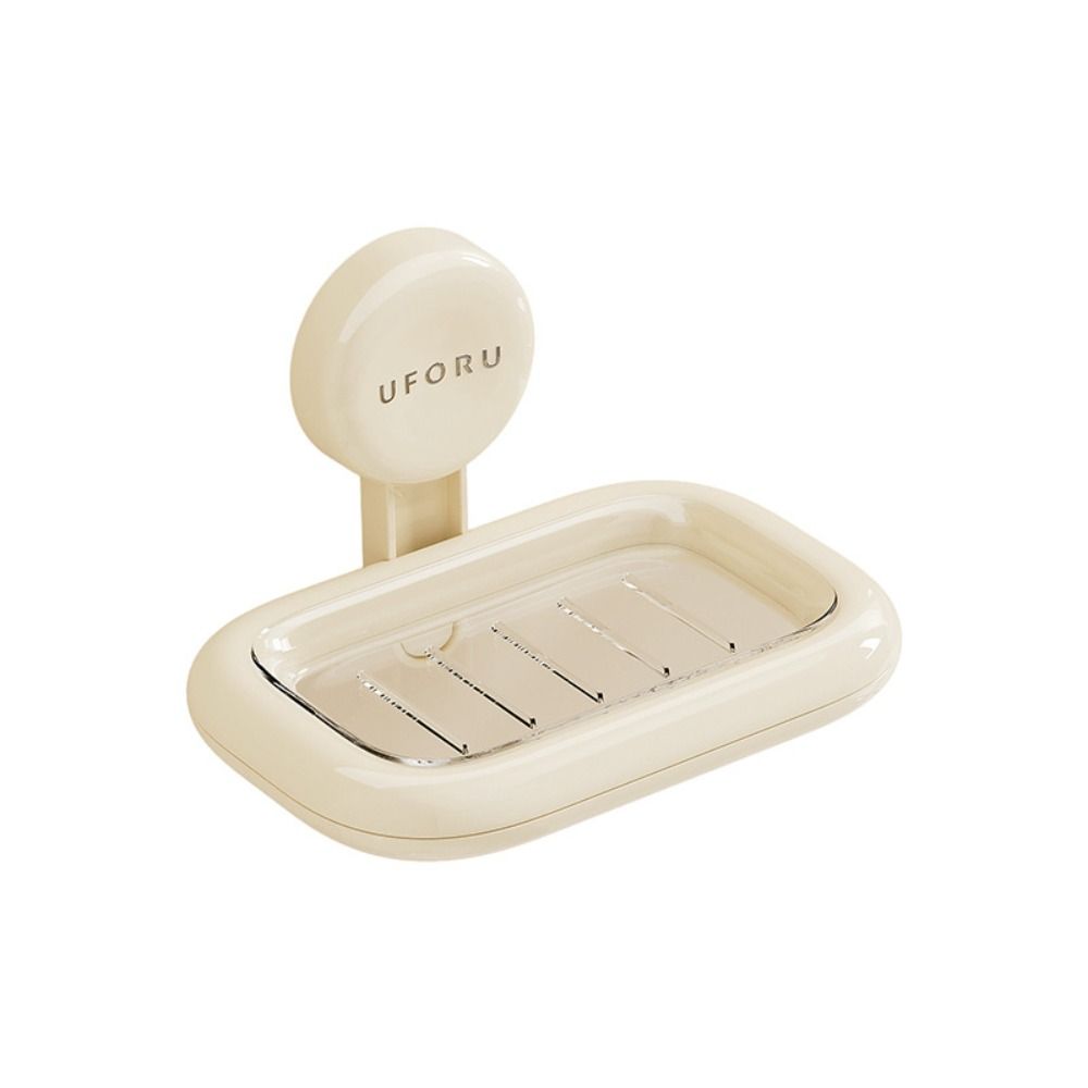 Wall Mounted Suction Cup Soap Box Non perforated Soap Storage Tray Soap Dish Holder Kitchen