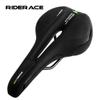 Cycling Saddle Hollow Bicycle Seat For Men Women Soft PU Leather Comfortable Shock Absorbing BMX Road Mountain MTB Bike Cushion