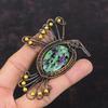Ruby Zoisite Pendant Copper Wire Wrapped Pendant Ruby Zoisite Jewelry Gemstone Pendant Handmade Bird Pendant For Gift Antique Copper Jewelry
