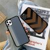 Чехол для телефона с текстурой волокна для IPhone 16 Pro Max 15 14 Plus 14 13 12 11 17 PC+TPU Чехлы Задняя крышка