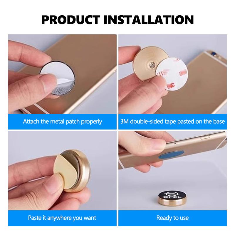 For Opel Mini Car Magnetic Dashboard Cell Bracket Magnet Mobile Phone Holder Accessories ADAM ASTRA J K CORSA E INSIGNIA MOKKA