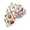 New, Cotton, Christmas, 6cm Tie, Red, Blue, Green Necktie, Santa Claus Snowflake,Neck Tie Festival,