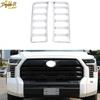 Chrome Front Fog Light Cover Trim Accessories Fits For Toyota Tundra
