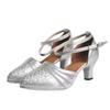 Women's Ballroom Tango Latin Dancing Shoes Sequins Shoes Social Dance Shoes